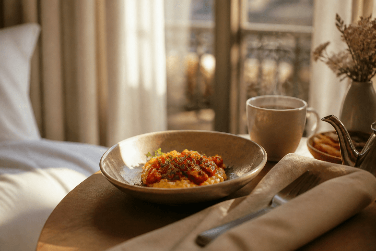 Breakfast table taste memory